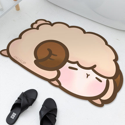 cute sheep rug